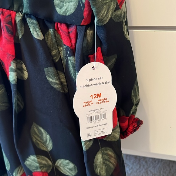 🆕 black rose baby dress - Picture 4 of 7